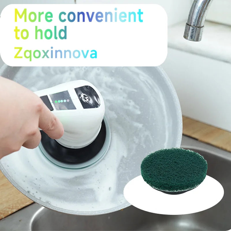 Şarjlı Çok Amaçlı Elektrikli Temizlik Fırçası | 5-in-1 & 7-in-1 | Banyo Mutfak