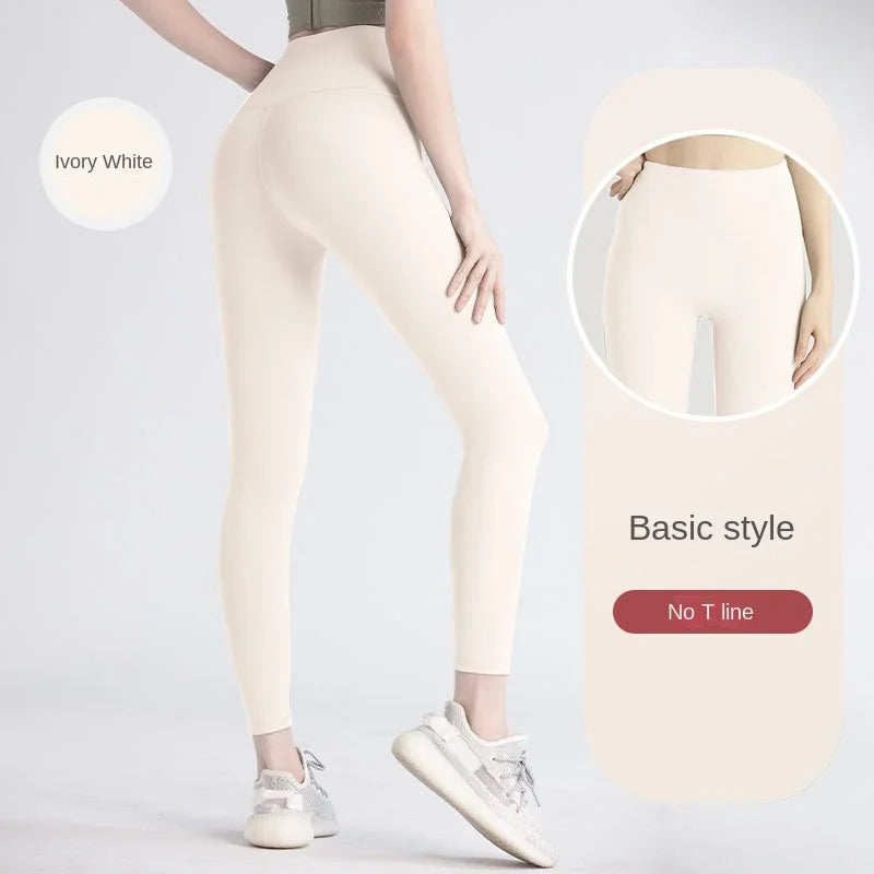 UPF50+ Hot Sale Fitness Enggings Female Full Length Leggings Running Pants Comfortable and Formfitting Yoga Pants Look Slimmer