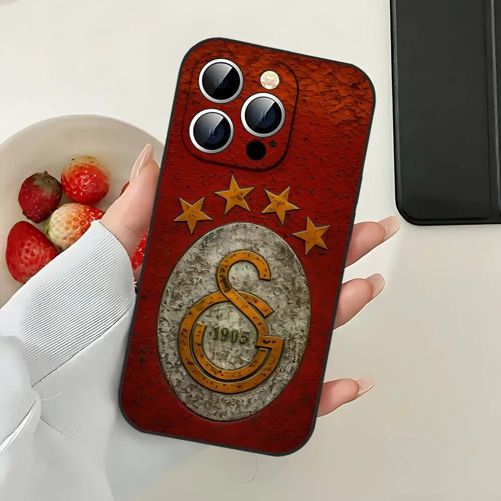G-GalatasarayS 1905s Black Phone Case That Fits For IPhone 17,16,15,11,13,14 Pro Max,Plus,X,Xr,Xs Max,13Mini