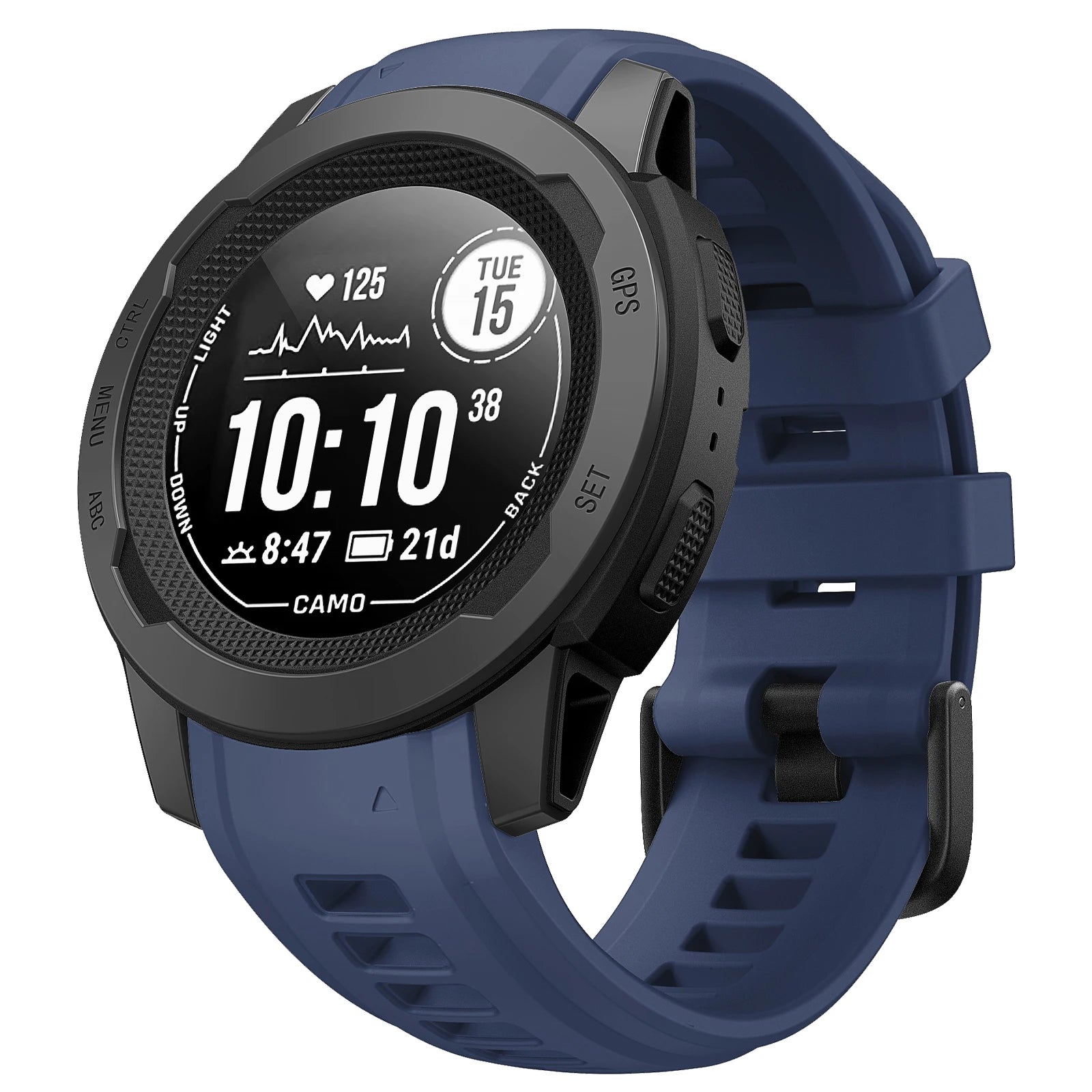 Garmin Instinct 2 / 2S Yedek Kordon | Yumuşak Silikon | 20mm & 22mm