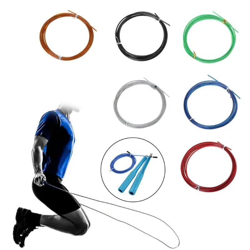 3m Çelik Kablolu Hız Atlama İpi - Crossfit & Fitness