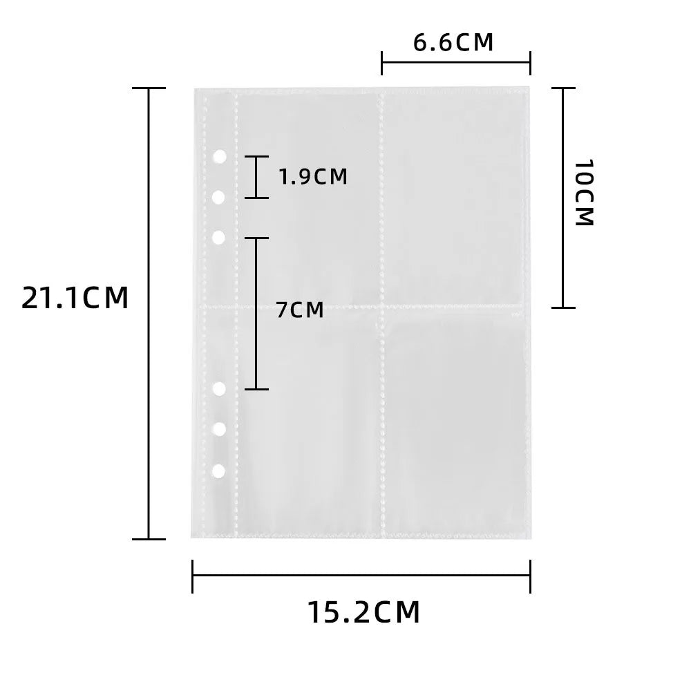 SKYSONIC A5 Binder Ring Collect Book Korea Idol Photo Organizer Journal Diary Agenda Planner Bullet Cover School Stationery