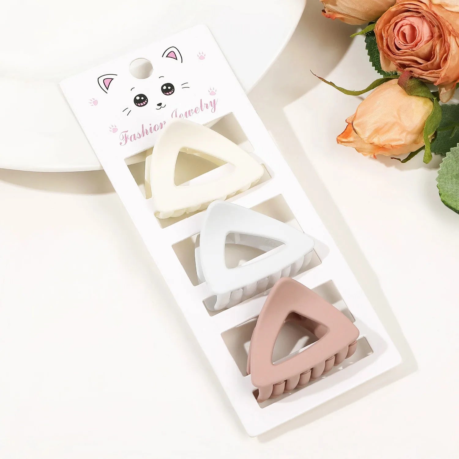 Geometrik Hollow Saç Tokası | 3'lü Set | Moda Kadın Aksesuarı | 24 Model