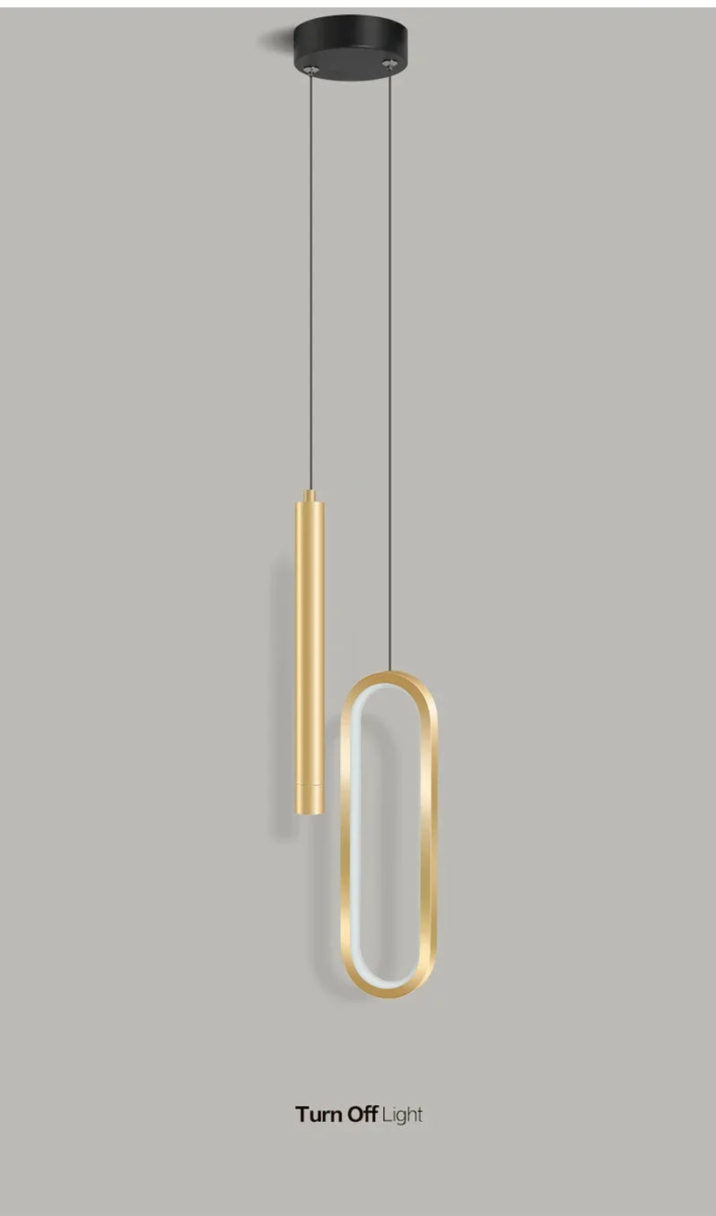 Nordic LED Sarkıt Lamba | Dekoratif | Yatak Odası Yemek Odası Mutfak