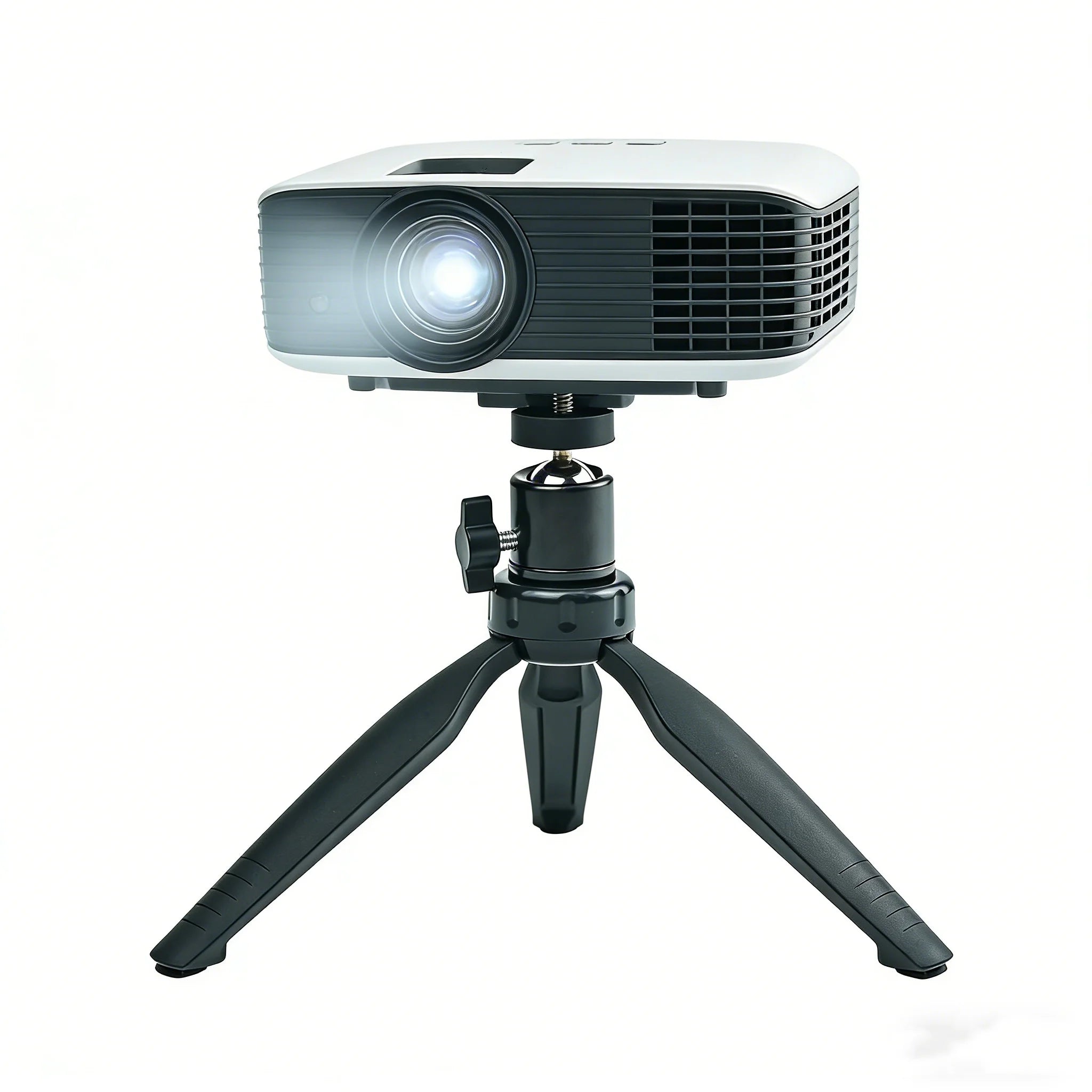 Desktop Projector Stand，Desktop Lazy Mobile Phone Holder Tripod Live Support Rack Folding Projector Creative Bedside Stand
