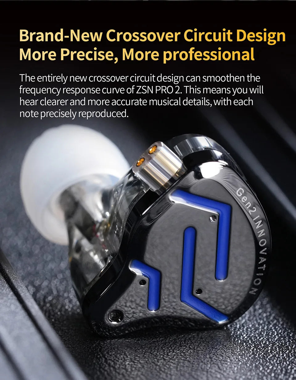 KZ ZSN Pro 2 Hibrit Sürücülü Metal Kulak İçi Kulaklık | HiFi Bas