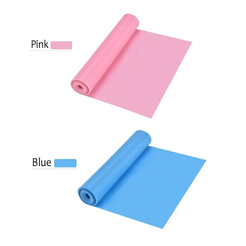 2/3/4/6 Pcs Yoga Resistance Bands: TPE Elastic Stretch Bands for Physical Therapy,Fitness,Yoga,Pilates,Rehabilitation & Strench