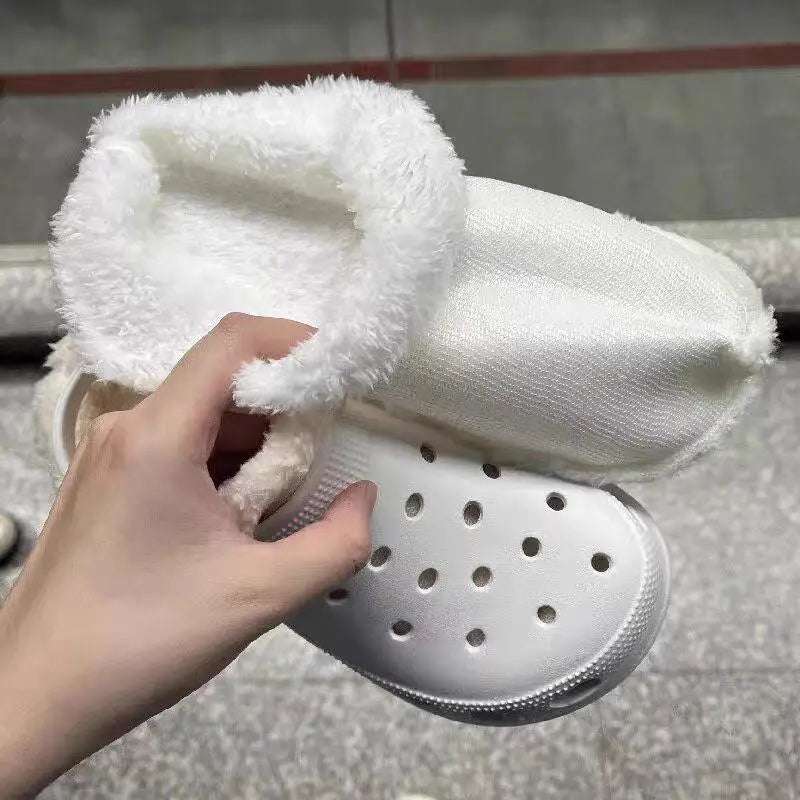 Crocs Peluş İç Taban | Kalın Yastıklı | Çıkarılabilir | Kış Ayakkabı Astarı