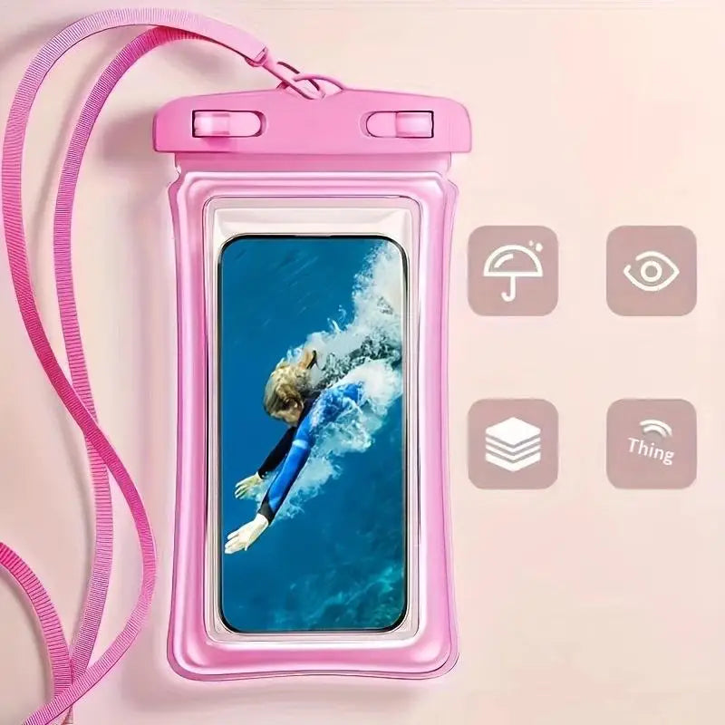 Su Geçirmez Telefon Kılıfı | Yüzme & Dalış & Su Sporları | Dokunmatik Ekran