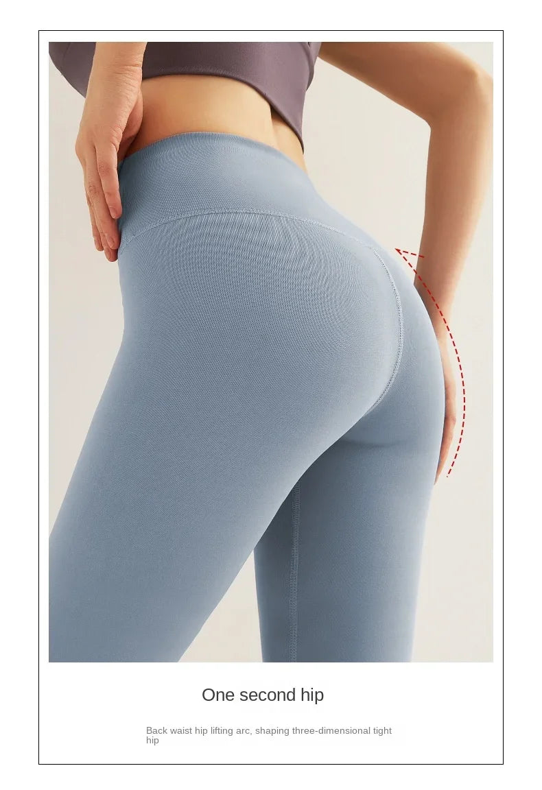 UPF50+ Hot Sale Fitness Enggings Female Full Length Leggings Running Pants Comfortable and Formfitting Yoga Pants Look Slimmer