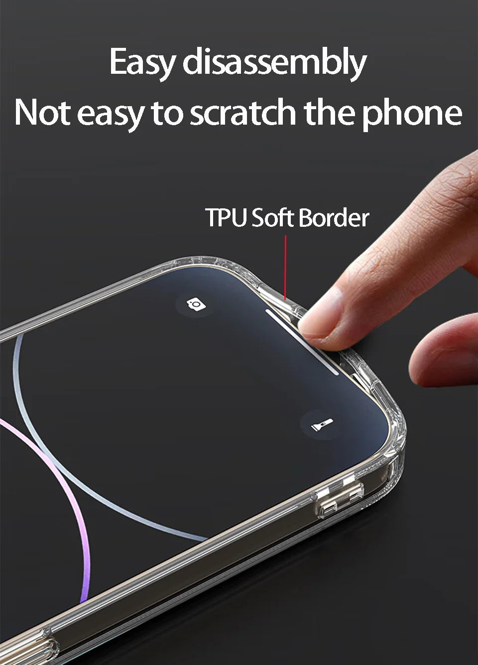 iPhone 17-11 Serisi MagSafe Uyumlu Şeffaf Manyetik Kılıf | Kablosuz Şarj
