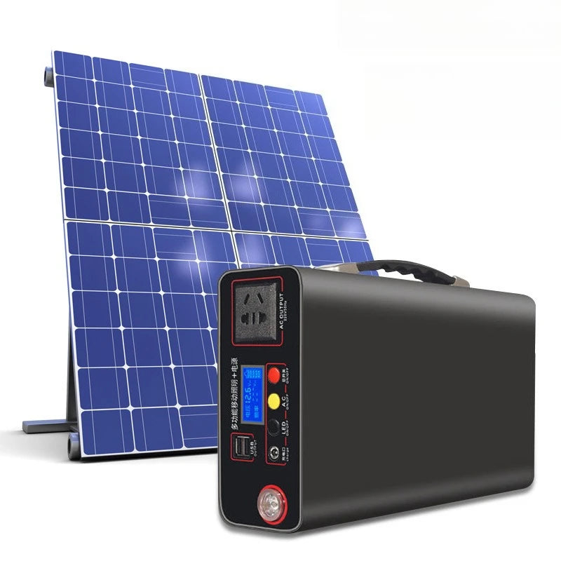 300W Taşınabilir Güç İstasyonu | 220V Solar Jenerator | LiFePO4 Kamp