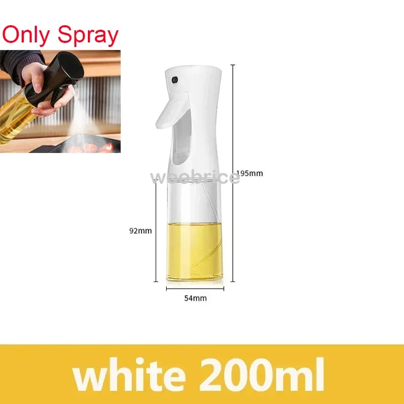 500ml Cam Yağ Sprey Şişesi | Zeytinyağı Dispenseri | BBQ & Pişirme