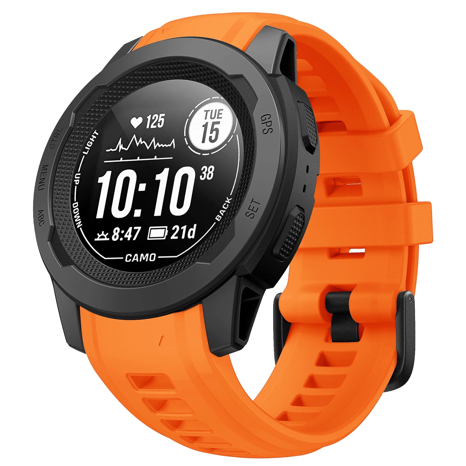Garmin Instinct 2 / 2S Yedek Kordon | Yumuşak Silikon | 20mm & 22mm