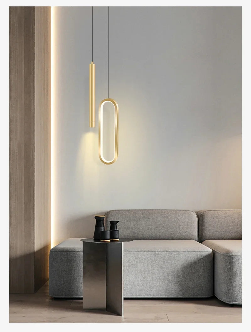 Nordic LED Sarkıt Lamba | Dekoratif | Yatak Odası Yemek Odası Mutfak