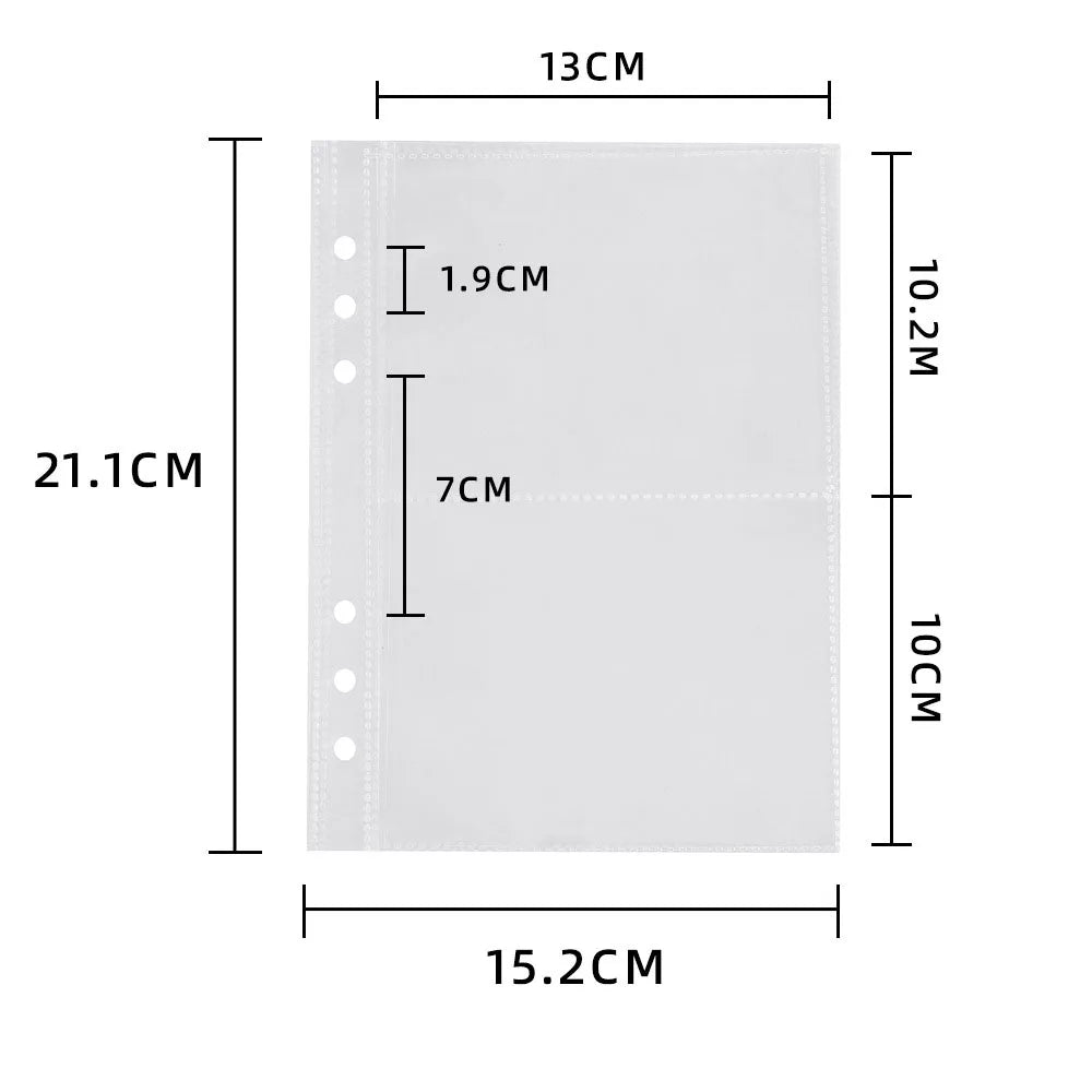 SKYSONIC A5 Binder Ring Collect Book Korea Idol Photo Organizer Journal Diary Agenda Planner Bullet Cover School Stationery