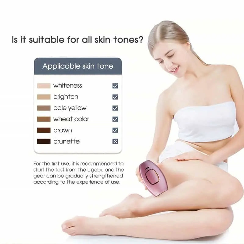 10  Beauty Care IPL Hair Removal Device 990000 Flashes Painless Permanent for Women Face Body Bikini LED Display Home Use