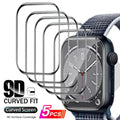 Apple Watch 10/9/8/7/6/SE Seramik Ekran Koruyucu | 5'li Set | Cam Değil