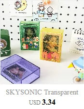 SKYSONIC A5 Binder Ring Collect Book Korea Idol Photo Organizer Journal Diary Agenda Planner Bullet Cover School Stationery