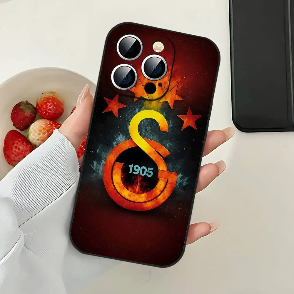 G-GalatasarayS 1905s Black Phone Case That Fits For IPhone 17,16,15,11,13,14 Pro Max,Plus,X,Xr,Xs Max,13Mini