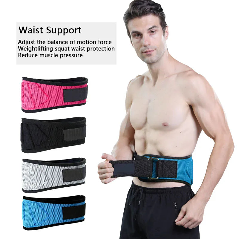 1pcs Sports Waist Support Weightlifting Belt Bodybuilding Musculation Gym Belt Fitness Waist Support Sports Dumbell Powerlifting
