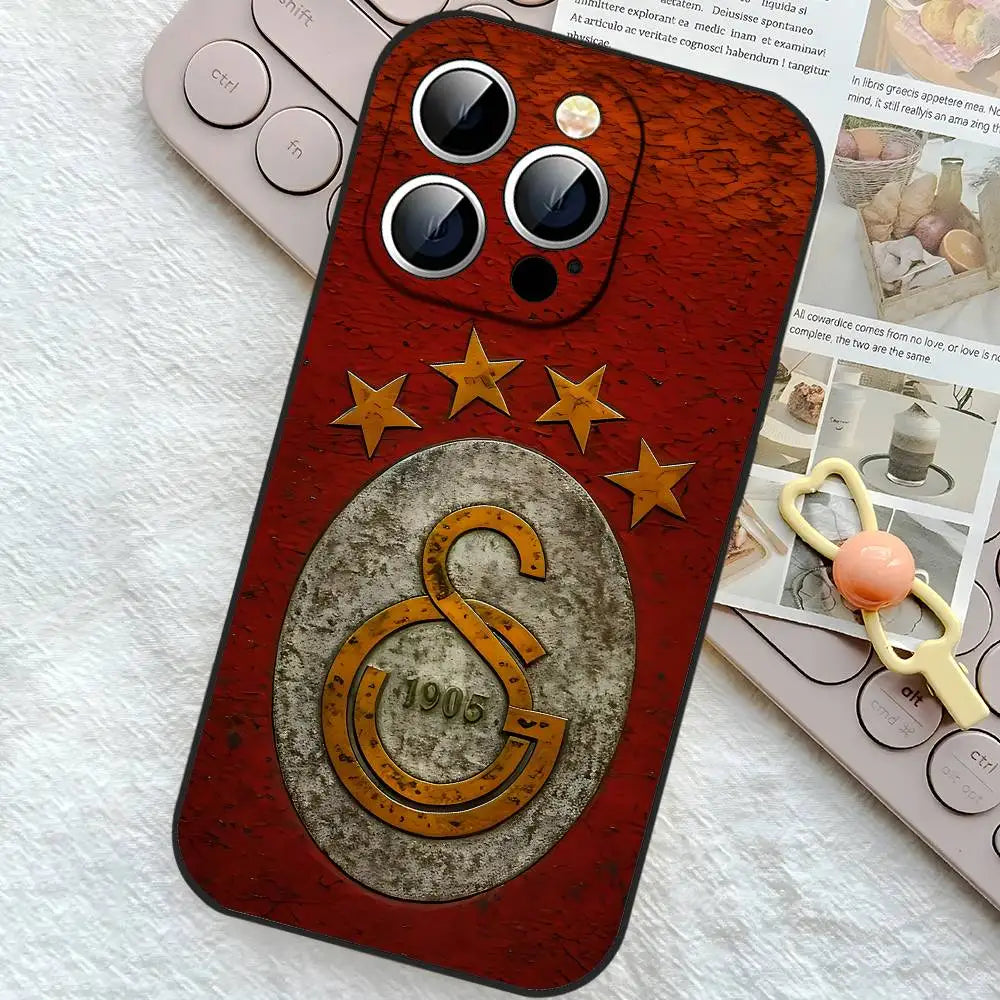 G-GalatasarayS 1905s Black Phone Case That Fits For IPhone 17,16,15,11,13,14 Pro Max,Plus,X,Xr,Xs Max,13Mini