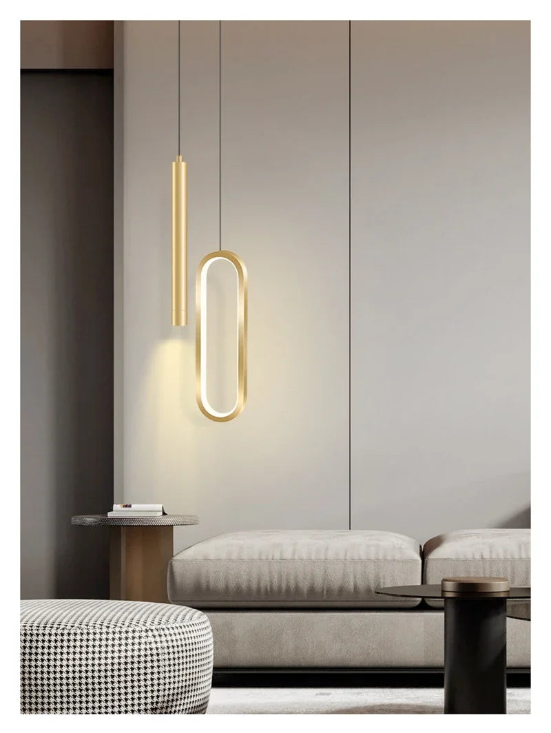 Nordic LED Sarkıt Lamba | Dekoratif | Yatak Odası Yemek Odası Mutfak