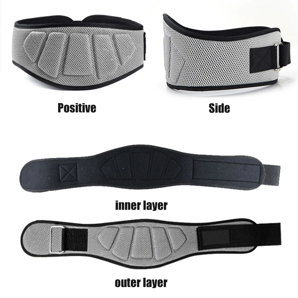 1pcs Sports Waist Support Weightlifting Belt Bodybuilding Musculation Gym Belt Fitness Waist Support Sports Dumbell Powerlifting