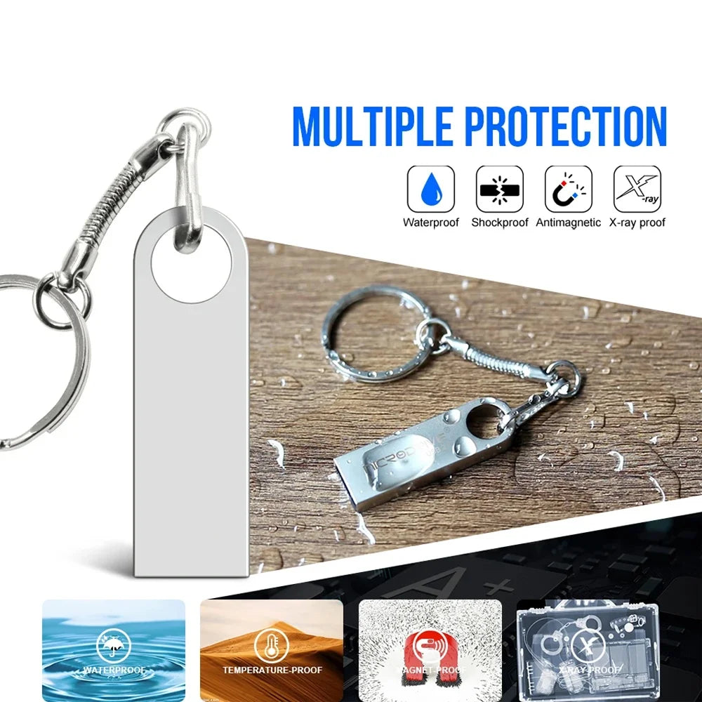 USB 3.0 Flash Bellek | 1TB & 2TB | Metal Tasarım | Bilgisayar & Tablet Uyumlu