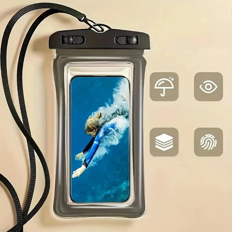 Su Geçirmez Telefon Kılıfı | Yüzme & Dalış & Su Sporları | Dokunmatik Ekran
