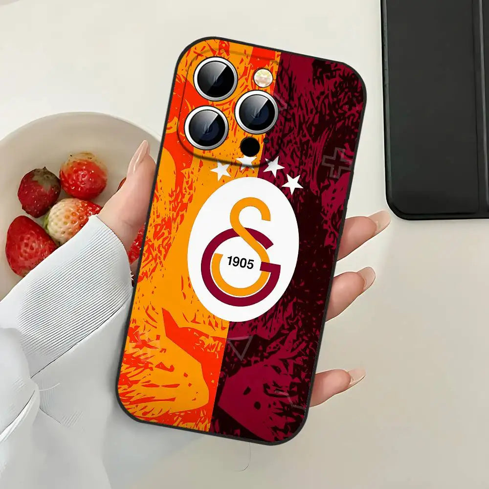 G-GalatasarayS 1905s Black Phone Case That Fits For IPhone 17,16,15,11,13,14 Pro Max,Plus,X,Xr,Xs Max,13Mini
