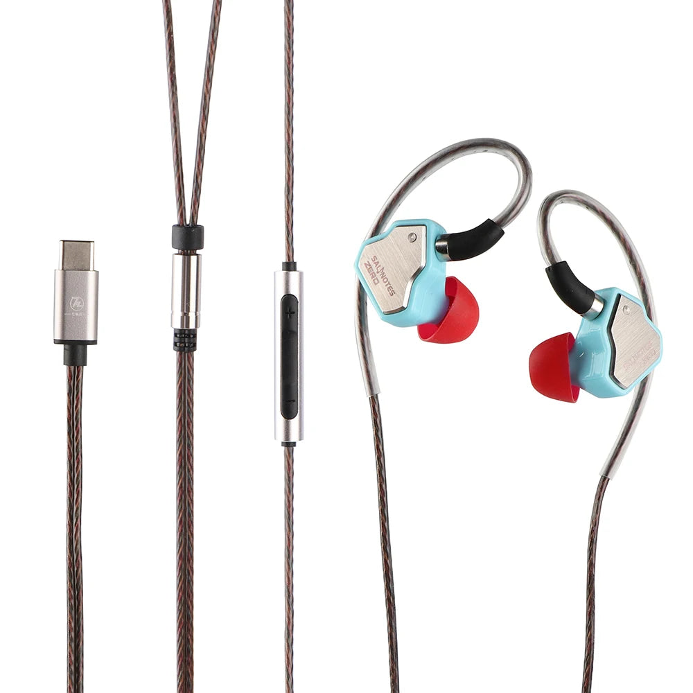 7Hz Salnotes Zero HiFi Kulak İçi Kulaklık | 10mm Dinamik Sürücü | Metal