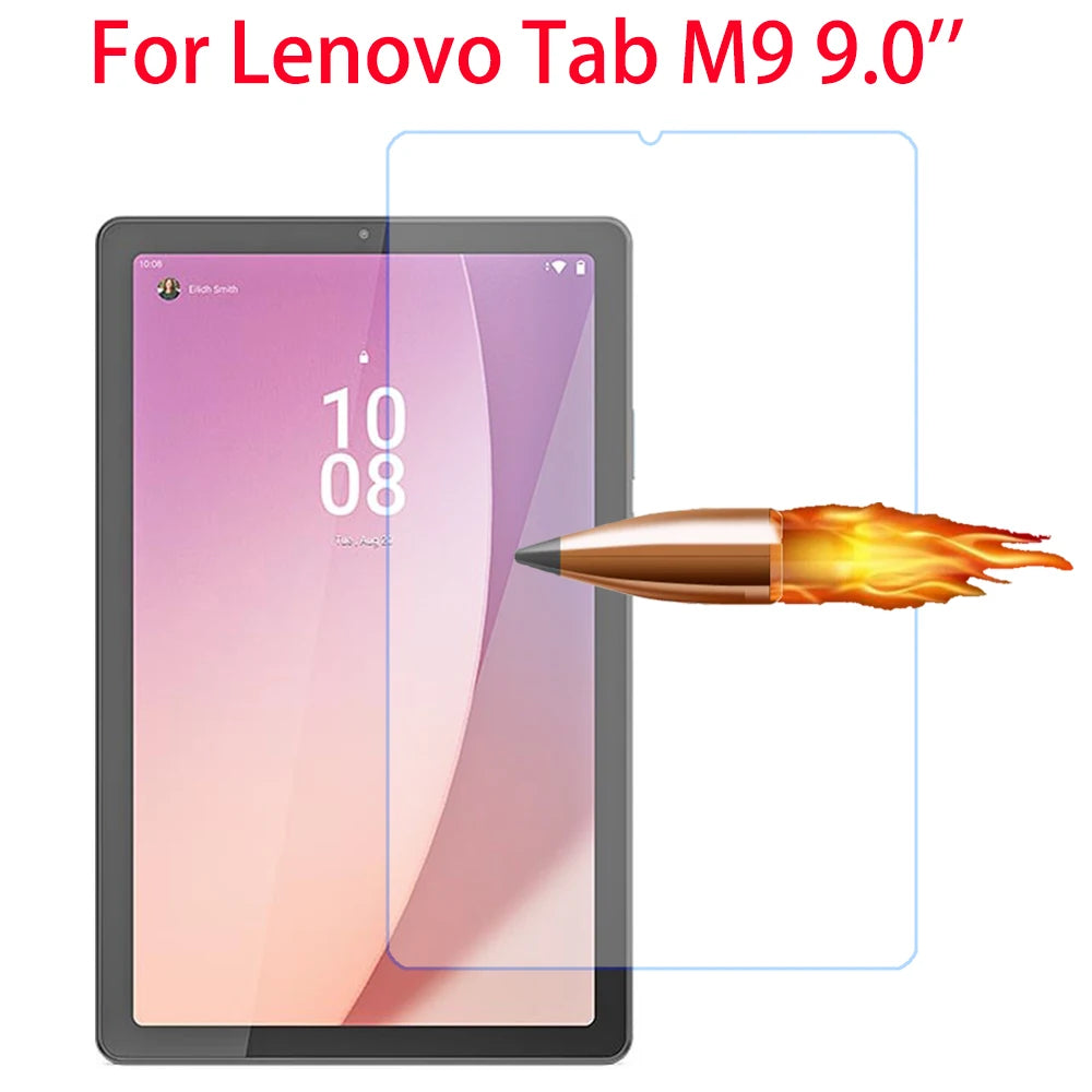 Lenovo Tab M9 9.0 inç Temperli Cam Ekran Koruyucu | 9H | TB-310FU