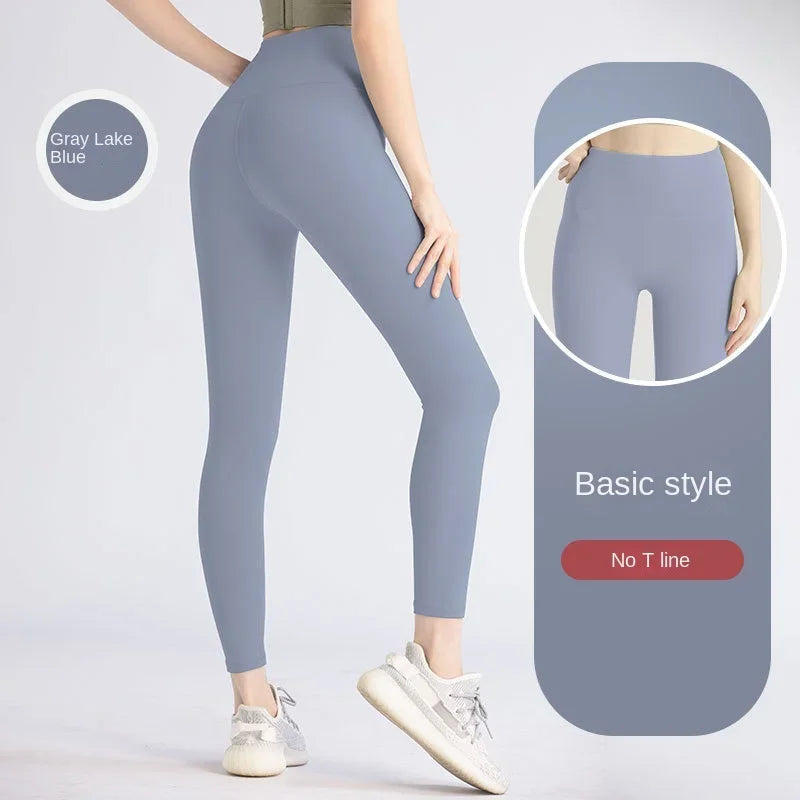 UPF50+ Hot Sale Fitness Enggings Female Full Length Leggings Running Pants Comfortable and Formfitting Yoga Pants Look Slimmer