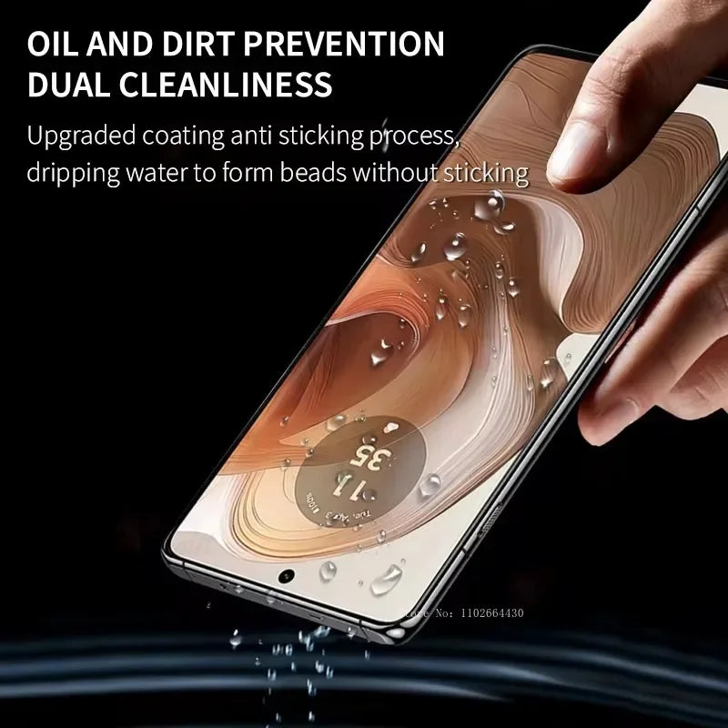 Motorola Edge 60/50/40 Serisi 4'ü 1 Arada Hidrojel Ekran Filmi | Lens Koruyucu