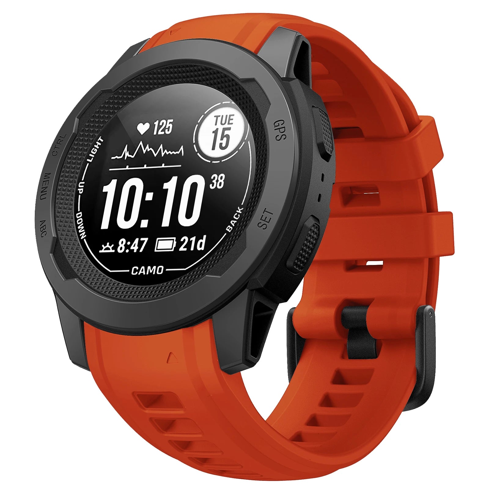 Garmin Instinct 2 / 2S Yedek Kordon | Yumuşak Silikon | 20mm & 22mm