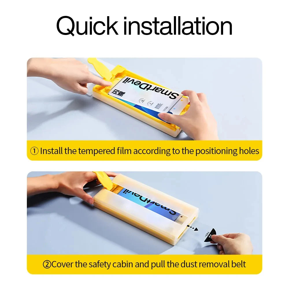 Samsung S23 Ultra / S22 Ultra Mikrokristal Ekran Koruyucu Film | Tozşiz Uygulama