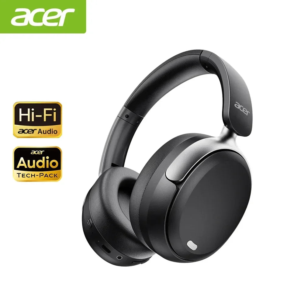 Acer OHR516 ANC Kablosuz Kulaklık | Hi-Res | 40mm Sürücü | Bluetooth