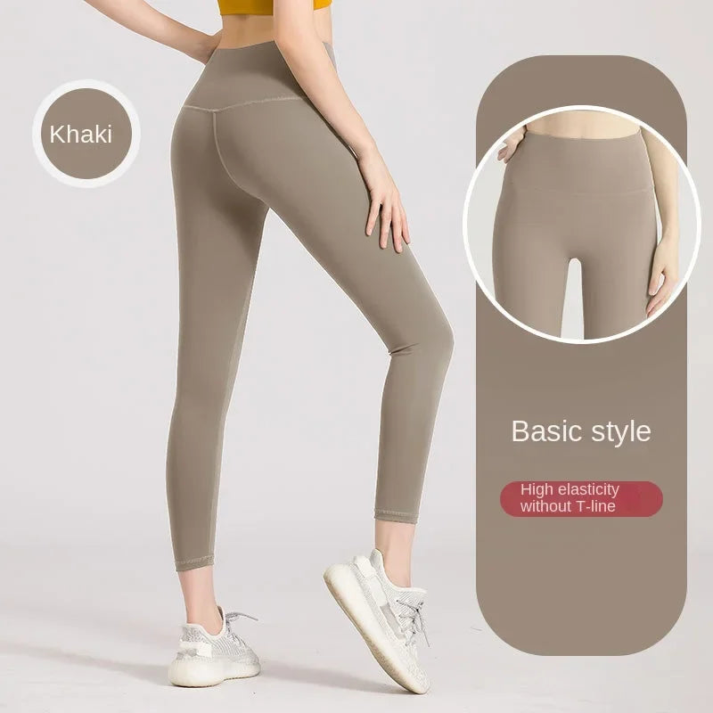UPF50+ Hot Sale Fitness Enggings Female Full Length Leggings Running Pants Comfortable and Formfitting Yoga Pants Look Slimmer