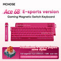 Mchose Ace 68/60 Pro Manyetik Gaming Klavye | 8K Hızlı Tetik | 0.005mm