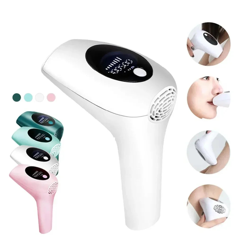 10  Beauty Care IPL Hair Removal Device 990000 Flashes Painless Permanent for Women Face Body Bikini LED Display Home Use