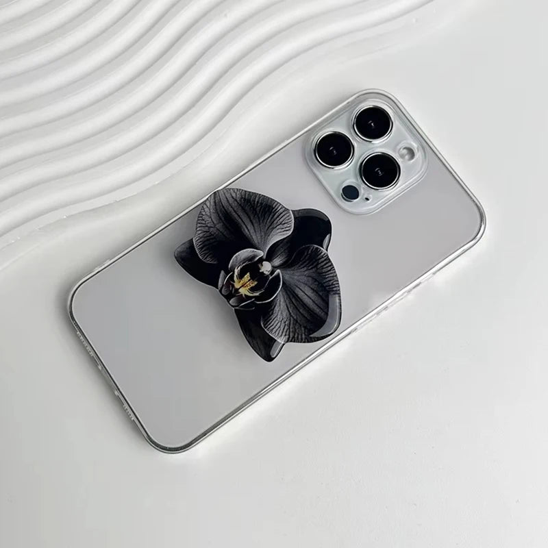 New Orchid Phone Stand Phalaenopsis Socket Grip Network Hot Talent Recommendation Foldable Cymbidium Phone Bracket For IPhone