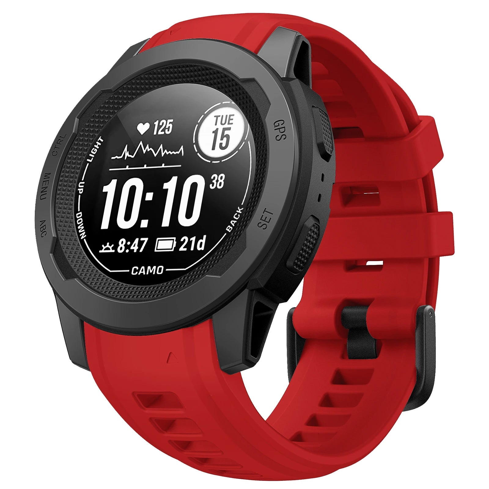 Garmin Instinct 2 / 2S Yedek Kordon | Yumuşak Silikon | 20mm & 22mm