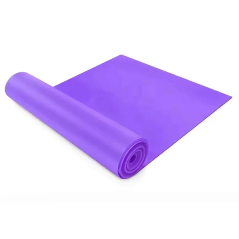 2/3/4/6 Pcs Yoga Resistance Bands: TPE Elastic Stretch Bands for Physical Therapy,Fitness,Yoga,Pilates,Rehabilitation & Strench