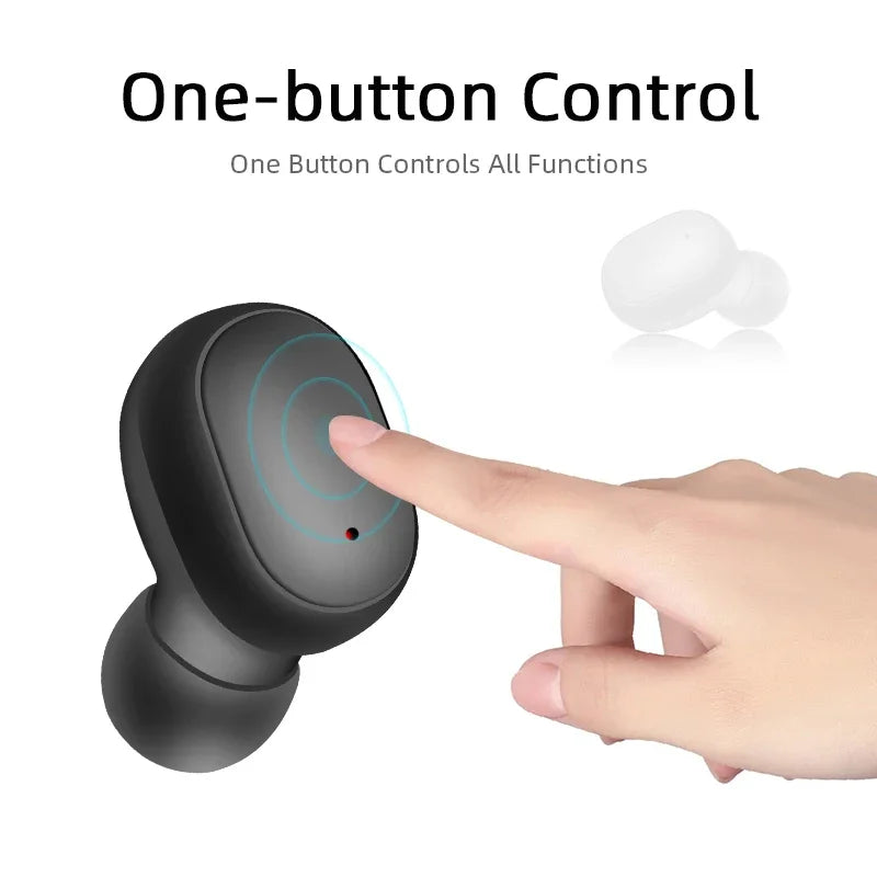 E6S TWS Dijital Göstergeli Bluetooth Kulaklık | Gürültü Engelleme | Mikrofon