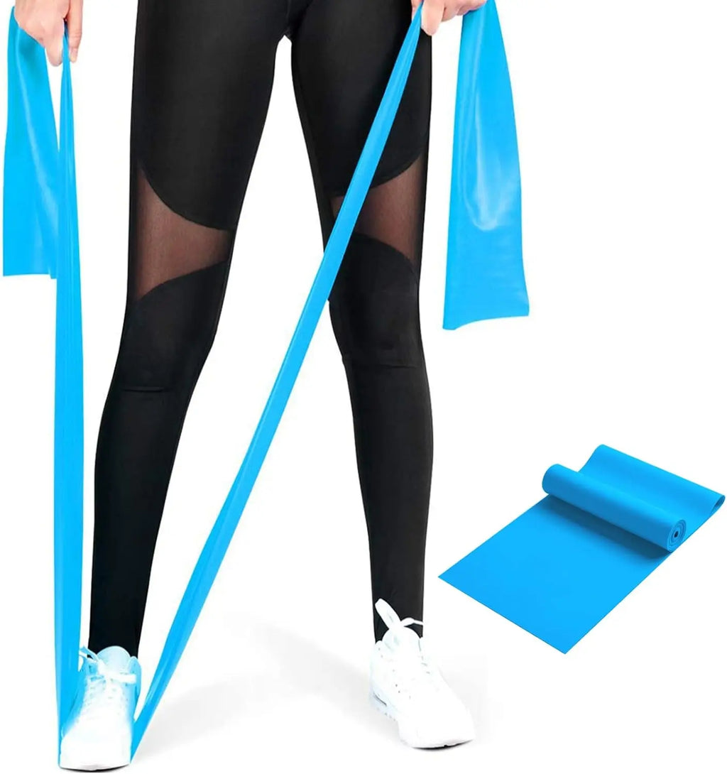 2/3/4/6 Pcs Yoga Resistance Bands: TPE Elastic Stretch Bands for Physical Therapy,Fitness,Yoga,Pilates,Rehabilitation & Strench