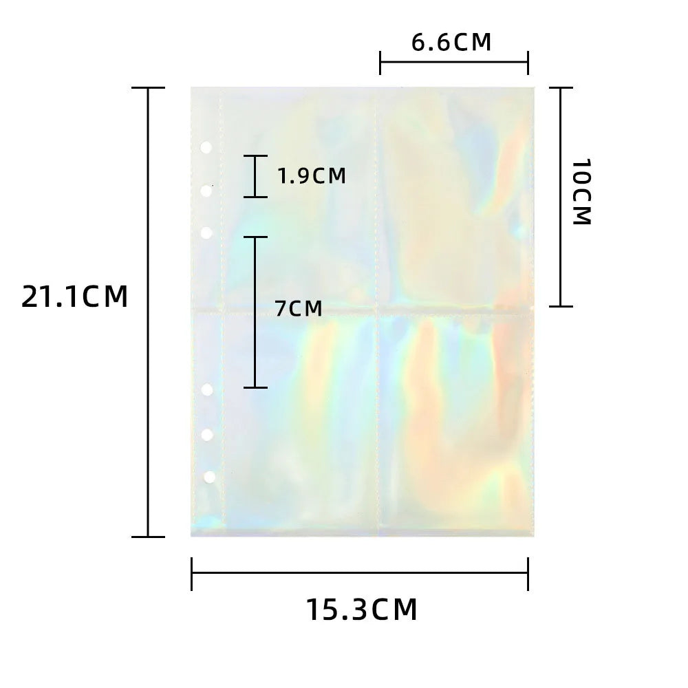 SKYSONIC A5 Binder Ring Collect Book Korea Idol Photo Organizer Journal Diary Agenda Planner Bullet Cover School Stationery
