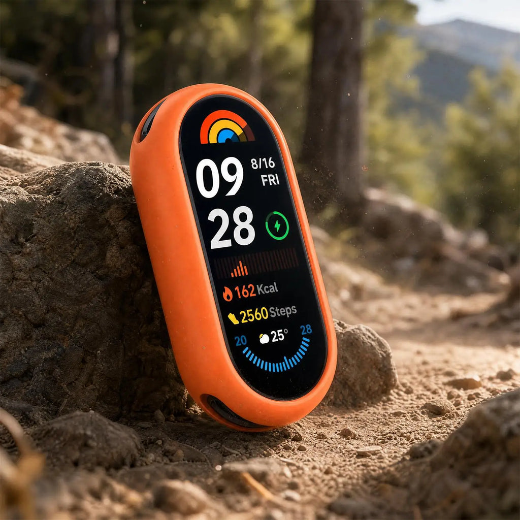Xiaomi Mi Band 10 NFC Silikon Koruyucu Kılıf | Darbe Emici | Aksesuar